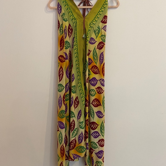 100% Silk Sari Jumpsuit - Picture 3 of 4